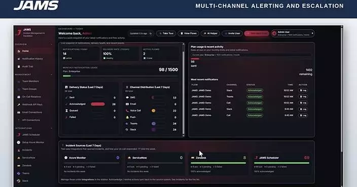 JAMS Software Launches JAMS Incident Management for On-Call Alerting and Escalation