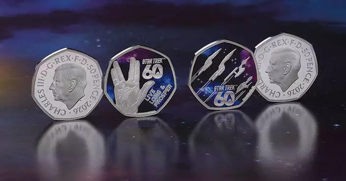 The Royal Mint Boldly Goes Where No Coin Has Gone Before With New Star Trek 50p Coins