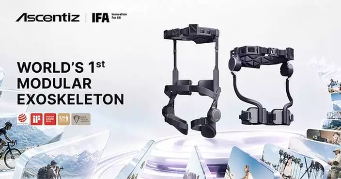 Ascentiz Brings H + K to IFA 2026, Showcasing the World's First Modular Exoskeleton Platform