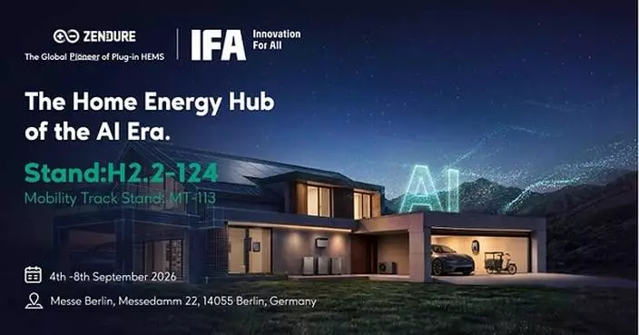 Zendure Introduces Agentic HEMS at IFA 2026: "The Home Energy Hub of the AI Era"