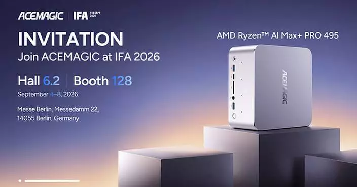 ACEMAGIC First to Introduce Ryzen AI Max+ PRO 495 AI Mini Workstation at IFA 2026