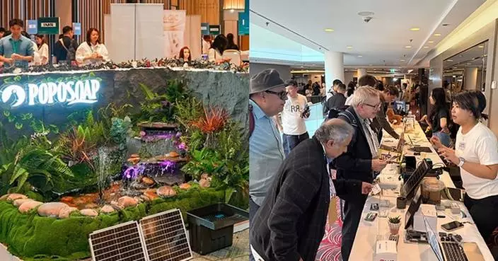 Poposoap Showcased a Complete Solar-Powered Water Garden at the Global Connect Show @ IFA 2026