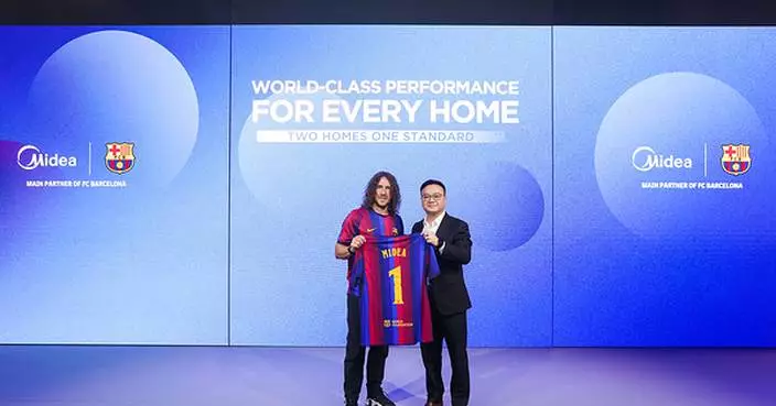 FC Barcelona Legend Carles Puyol Joins Midea at IFA 2026
