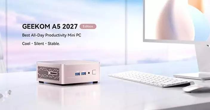 GEEKOM Launches A5 2027 Edition Mini PC, Built for Productivity That Lasts