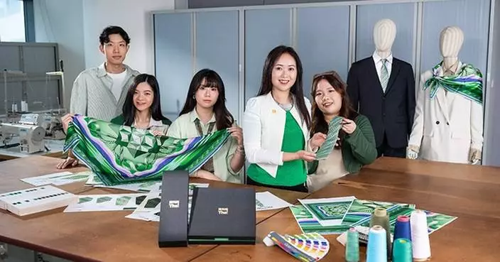 THEi Debuts "Hong Kong's First Five-Year Plan" Team Badge, designing Ties and Scarves for CE and His Team in "Policy Address" for Second Year