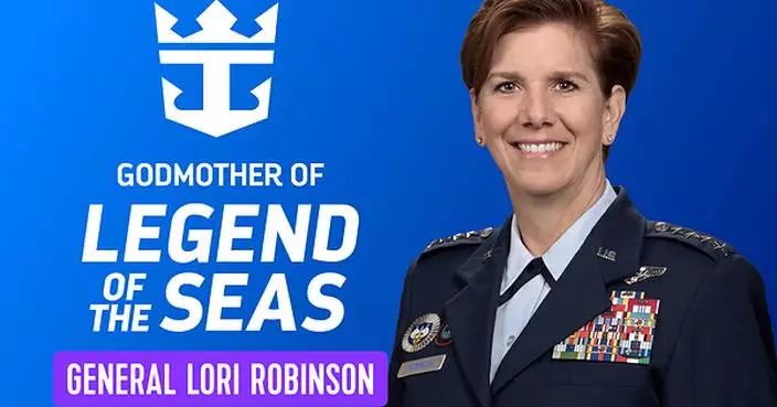 ROYAL CARIBBEAN NAMES RETIRED U.S. AIR FORCE GEN. LORI J. ROBINSON GODMOTHER OF LEGEND OF THE SEAS