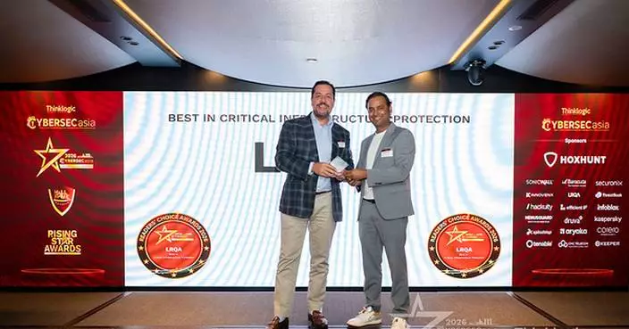 LRQA Named 'Best in Critical Infrastructure Protection' at CybersecAsia Readers' Choice Awards 2026