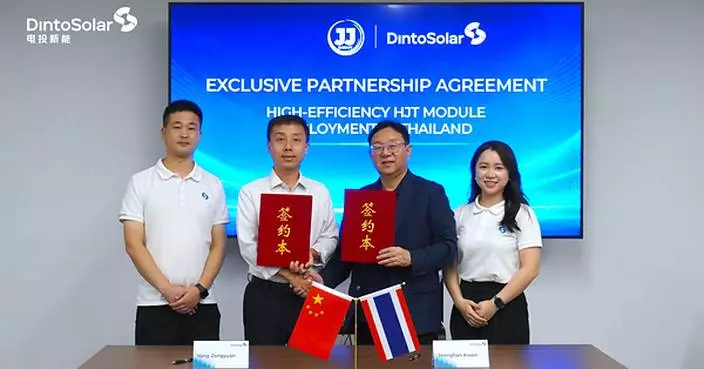 Dinto Solar and JJ Energy Form Exclusive HJT Module Partnership for Thailand's Solar Market