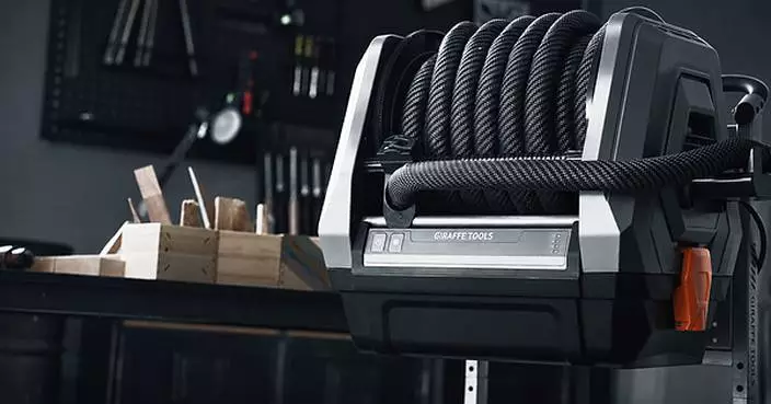 Giraffe Tools Launches GrandFlux™, a Wall-Mounted Vacuum System That Delivers Suction and Power Through One Retractable Hose