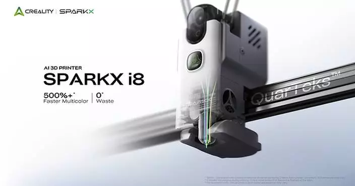 Creality Launches SPARKX i8 on Indiegogo at $289, Bringing Fastest, No-Purge-Waste Printing