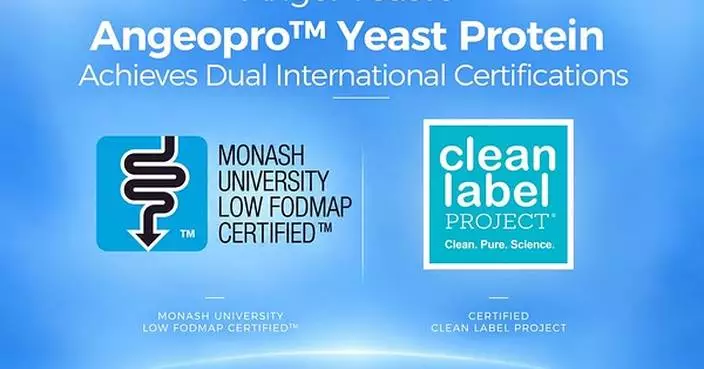 Angel Yeast's Angeopro™ Yeast Protein Achieves Dual International Certifications