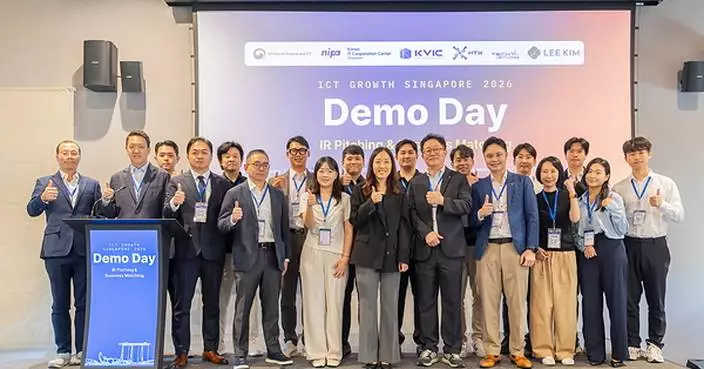 Nine Korean deep-tech companies showcase technologies in Singapore at ICT Growth Singapore 2026 Demo Day