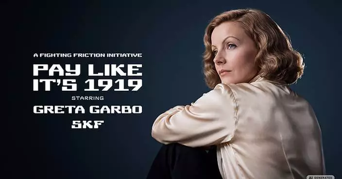 Greta Garbo is back - starring in SKF's initiative to overcome friction
