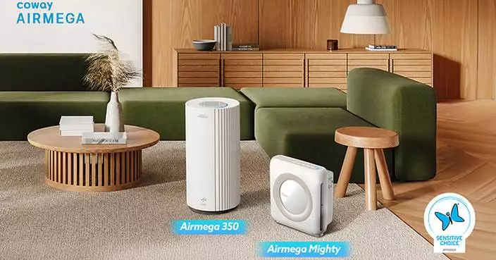 Sensitive Choice-Certified Coway Airmega Offers Trusted Relief for Spring Allergy Season