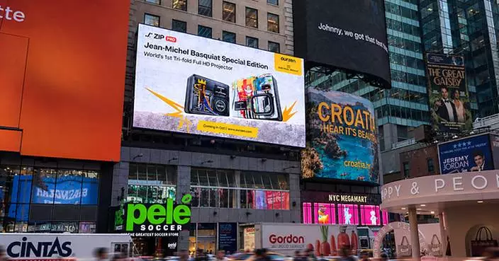 Aurzen Reveals ZIP Pro Basquiat Special Edition in Times Square During Paris Fashion Week