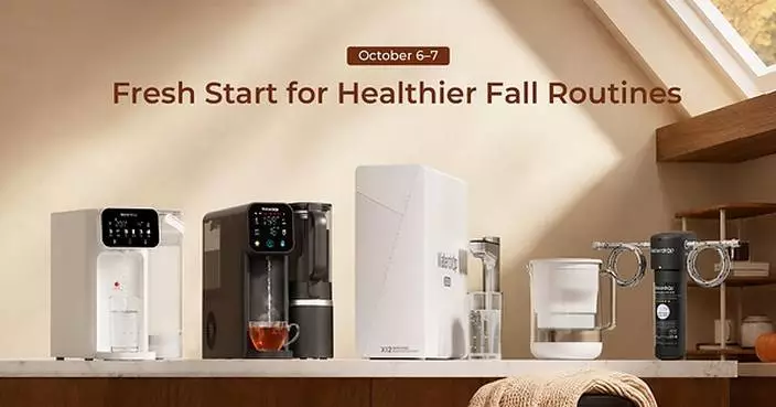 Waterdrop Filter Brings Better Water to Healthier Fall Routines This Prime Big Deal Days