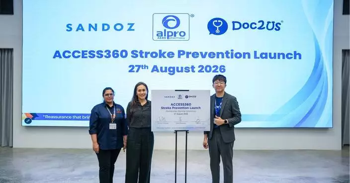 Alpro Pharmacy, Sandoz Malaysia and Doc2Us Launch ACCESS360 to Make Stroke Prevention More Accessible and Affordable