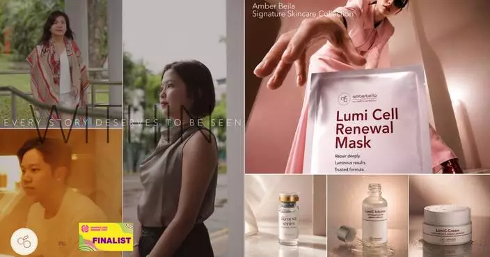 Amber Beila's 'Within' Named Only Beauty Finalist in Hashtag Asia Awards Facebook Category