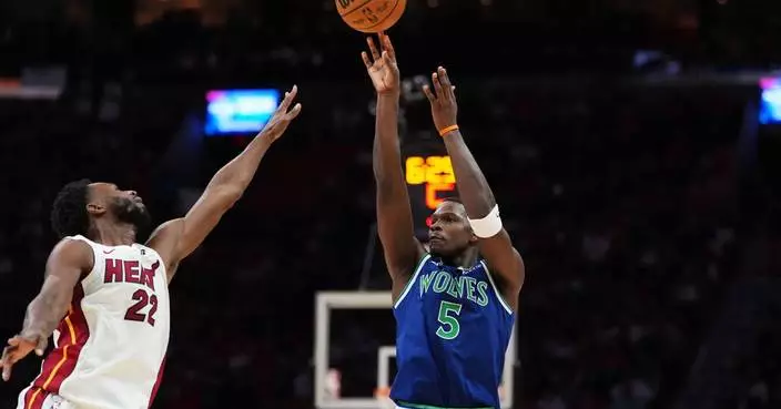 Ant, Wilt and Jordan: Timberwolves' star joins a small, elite opening-night scoring club