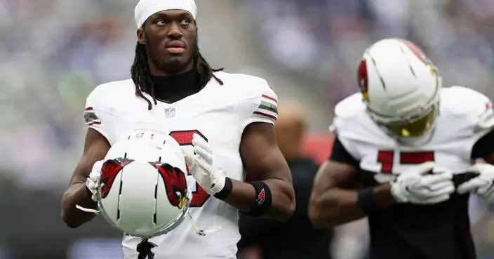 Cardinals WR Marvin Harrison Jr. will be inactive vs. Lions, AP source says as trade rumors swirl
