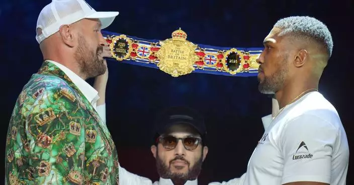 'Ten years in the making': Fury and Joshua are mostly smiles as blockbuster fight finally looms