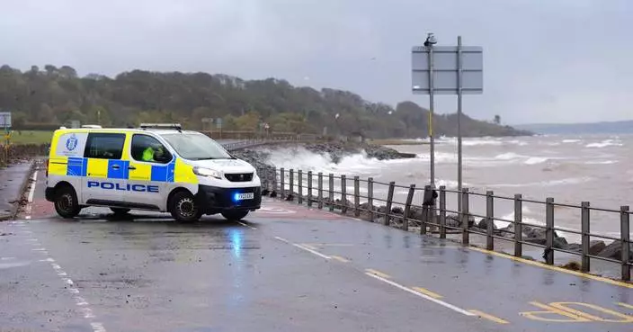 UK endures second big storm of the weekend, with the north bearing the brunt this time