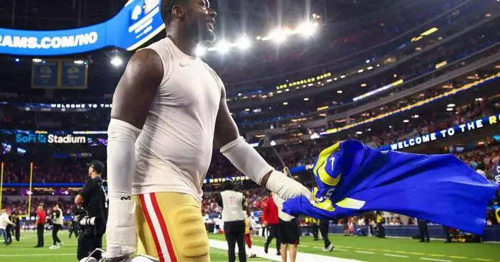 49ers DE Mykel Williams excited to get back on the field for 1st time since knee surgery