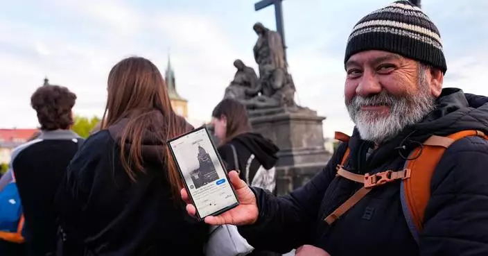 Depeche Mode fans flock to Prague’s Charles Bridge to recreate 1988 band photo