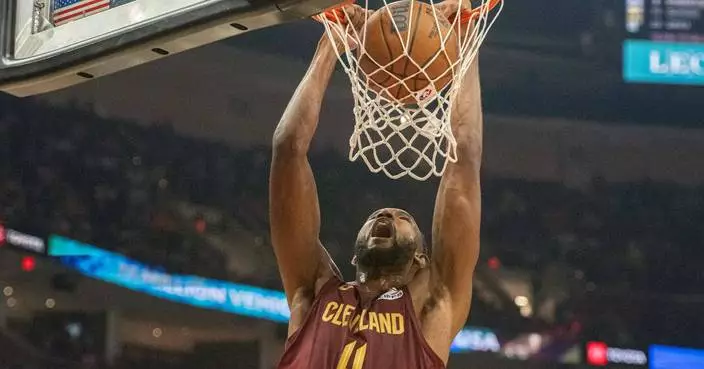 Mobley and the Cavaliers storm back to beat the Wizards 121-111 in Dybantsa's debut