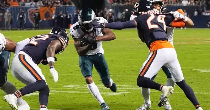 Eagles rule out DeVonta Smith vs the Rams with a hamstring injury