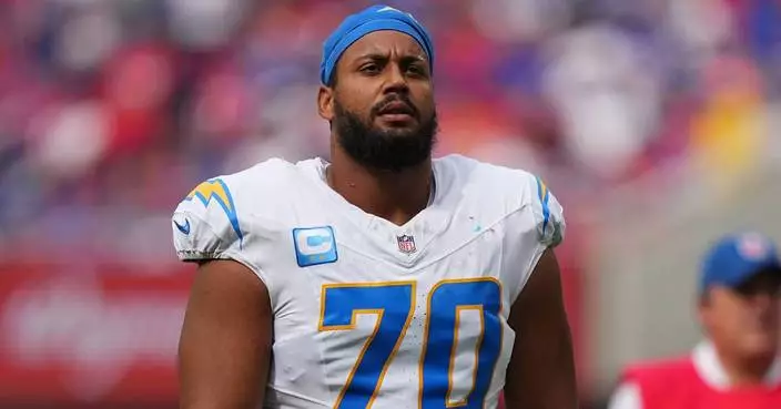 Los Angeles Chargers lose Rashawn Slater to injured reserve after right ankle surgery
