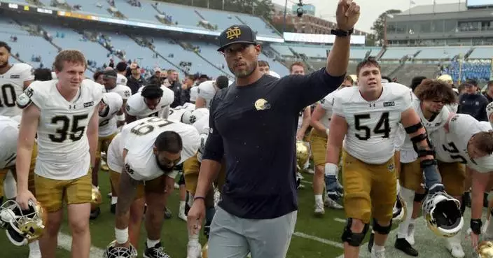 No. 2 Notre Dame and No. 8 BYU each have a chance to build CFP resume in top 10 clash
