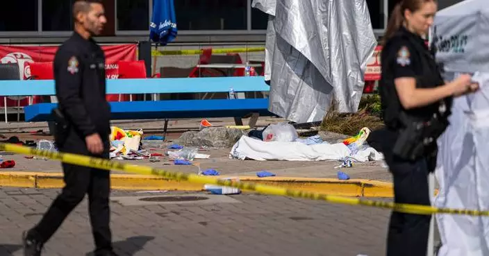Crash at British Columbia mall kills 2, injures 2 after possible medical emergency