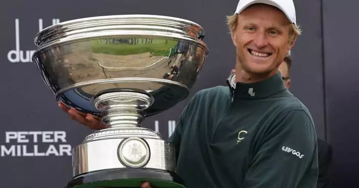 Smotherman wins in Utah for 1st PGA Tour title. Meronk takes Dunhill Links at St. Andrews
