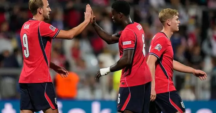 Kane and Saka score 2 each as England crushes Croatia 7-0 in Nations League