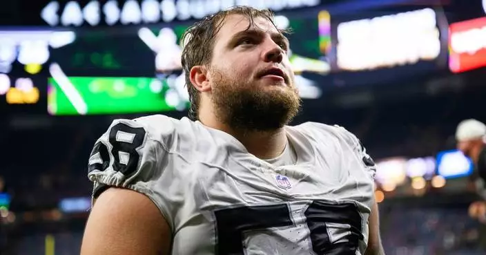 Raiders starting right guard Powers-Johnson ruled out vs. Chiefs in matchup of AFC West unbeatens