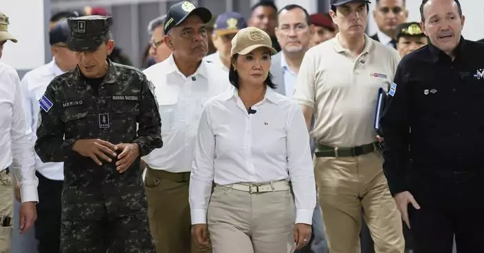 Peru's Fujimori becomes latest Latin American leader to visit notorious Salvadoran prison CECOT