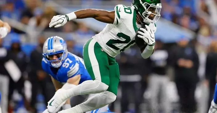 Jets' offense will be without Breece Hall, Adonai Mitchell and Dylan Parham vs. Browns