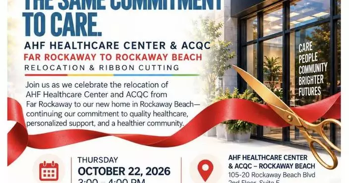 ACQC and AHF Dedicate Rockaway Beach HIV Healthcare and Service Center
