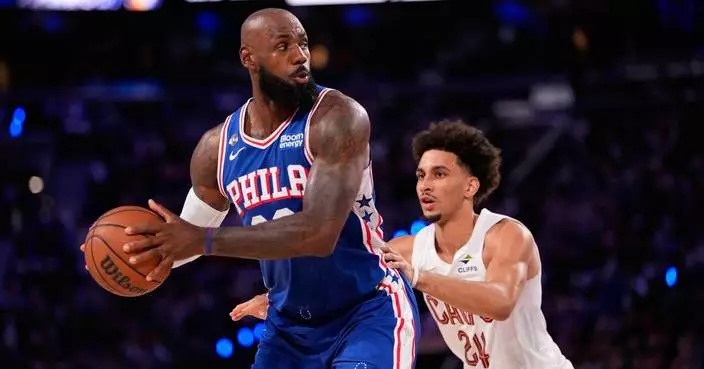 LeBron James ruled out for Sixers' game against Bucks, the first in a back-to-back