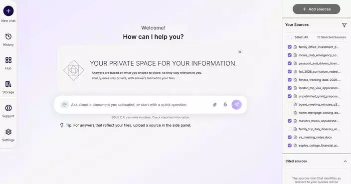 EQUS Launches EQUS X, a Personal AI With Private Data Storage That Gives Individuals Full Control Over Their Data