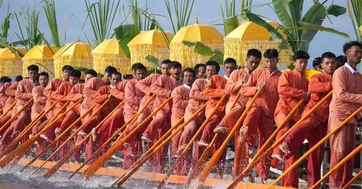 Photos show festival on Myanmar's Inle Lake after the end of monsoon