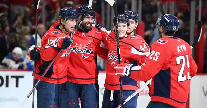 Alex Tuch gets winner against former team and Dylan Strome scores twice, as Capitals beat Sabres 4-3