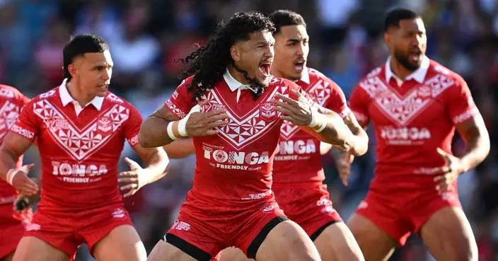 Tonga stuns England in Rugby League World Cup