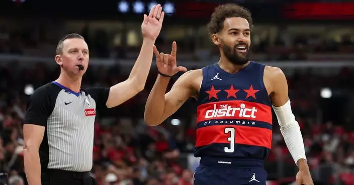 Young scores 25 points as the Wizards hold off Wilson and the Bulls for a 124-120 win