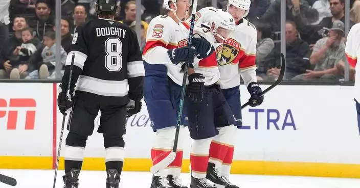 Barkov eager for return, while Marchand could be back for Panthers within weeks, AP source says