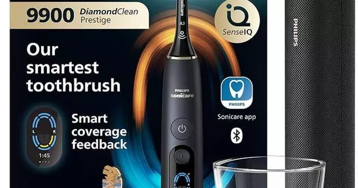 Philips Sonicare Next-Generation DiamondClean 9900 Prestige Is Now Available On Amazon; The Brand’s Most Advanced, Intelligent Toothbrush That Gives Users Real-Time Guidance Alongside Signature Brushing Performance