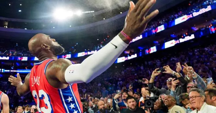 LeBron James is 41 and feeling young in Philly. He had his best game yet with the 76ers