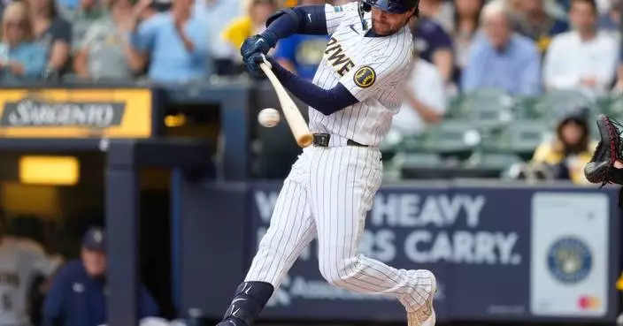 MLB-best Brewers score in bunches but rarely homer, upending baseball's launch-angle revolution