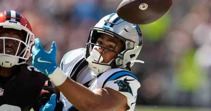 Panthers WR Jalen Coker questionable, backup WR Xavier Legette out for Lions game